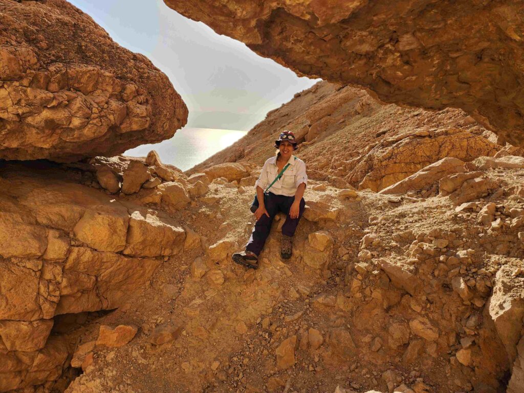 Hila at Salvadora trail