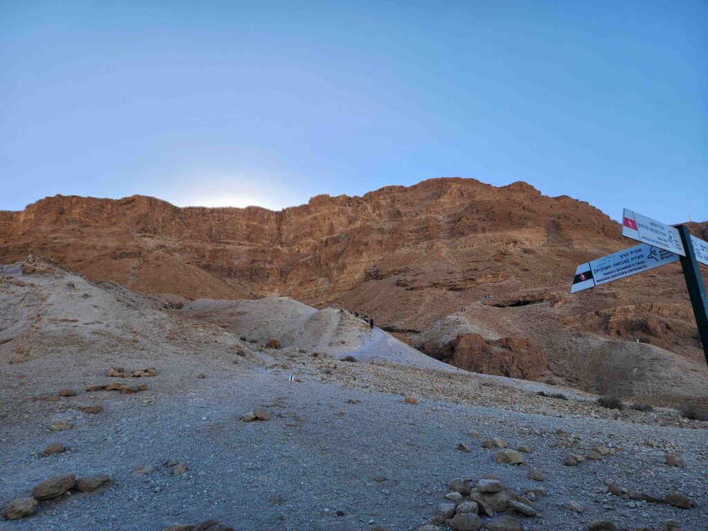 השביל הרץ במצדה