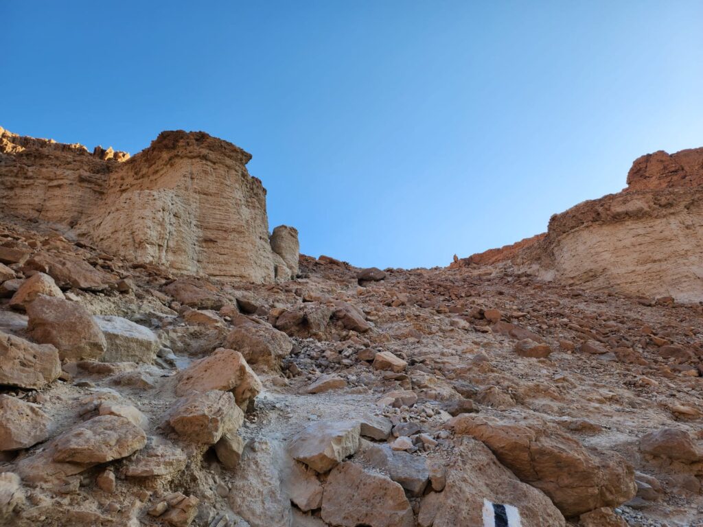 Climb at Ein Bokek Trail